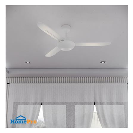 พัดลมไม่มีโคมไฟ CARINI 48-3B-WH 48 นิ้ว สีขาว_3