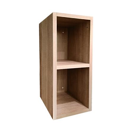 ตู้จบมุมสี่เหลี่ยม UPVC CABIN FURRY 25x60 ซม. สี NATURAL OAK_1