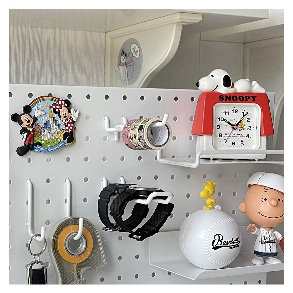 ขอแขวนเดี่ยวแบบตรง STACKO 3x10.5x3 ซม. สีขาว แพ็ก 2 ชิ้น