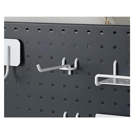 ขอแขวนเดี่ยวแบบตรง STACKO 3x10.5x3 ซม. สีขาว แพ็ก 2 ชิ้น_2