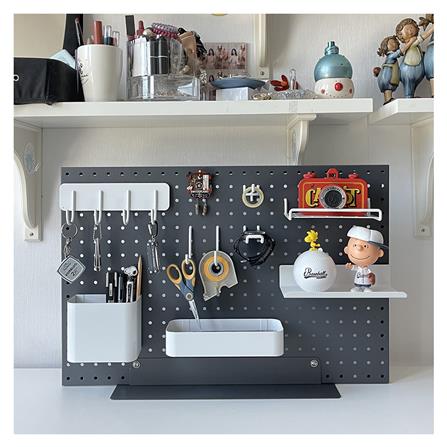 ขอแขวนเดี่ยวแบบตรง STACKO 3x10.5x3 ซม. สีขาว แพ็ก 2 ชิ้น_4