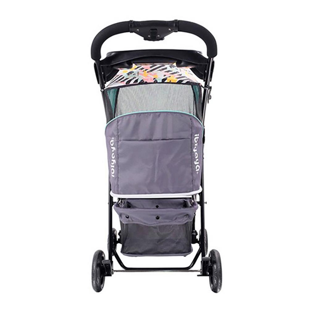 รถเข็นสัตว์เลี้ยง IBIYAYA CLOUD9 สีเทา/เขียว