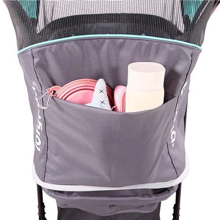 รถเข็นสัตว์เลี้ยง IBIYAYA CLOUD9 สีเทา/เขียว_5