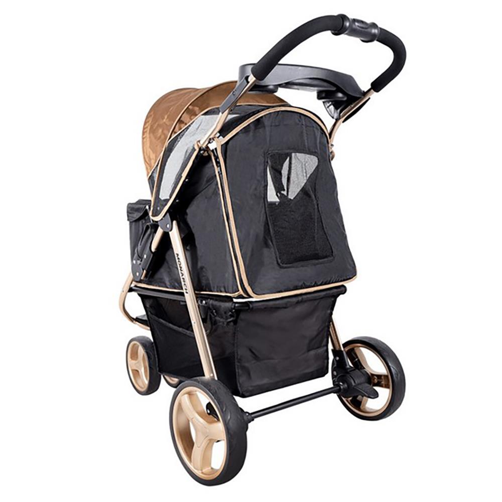 รถเข็น Ibiyaya Monarch Premium Pet Jogger Luxury Gold
