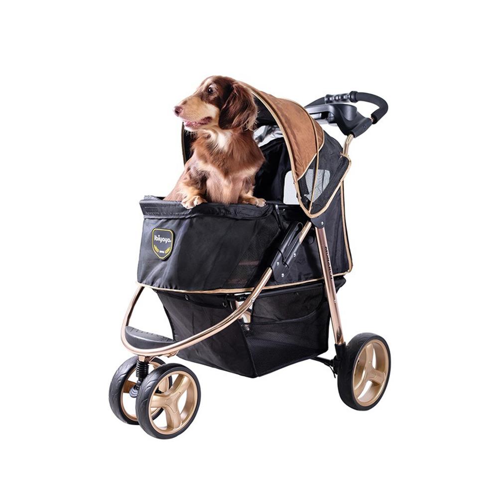 รถเข็น Ibiyaya Monarch Premium Pet Jogger Luxury Gold