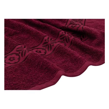 ผ้าขนหนู FROLINA MODERN PIECE 30x60 นิ้ว สีแดง_2