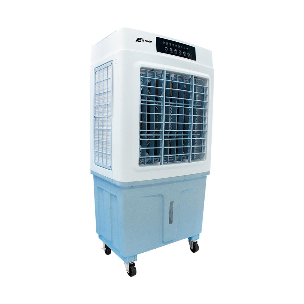 พัดลมไอเย็น ASTINA AC020B สีขาว/ฟ้า