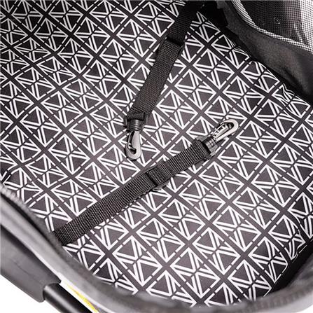 รถเข็น Ibiyaya Cloud9 pet stroller mustard yellow_2