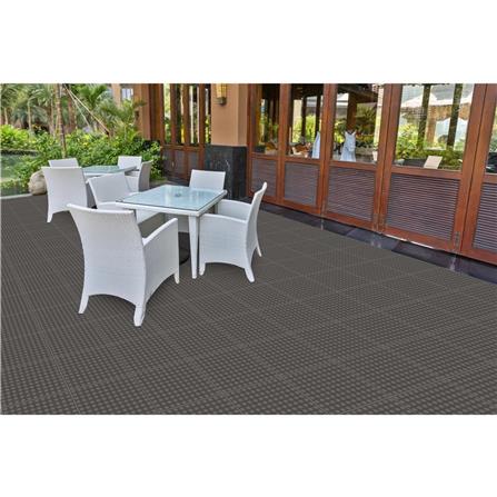 กระเบื้องพื้น 12x12 นิ้ว DURAGRES ไซเคิล ดำ A_2