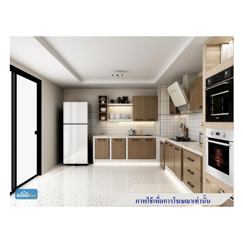 ตู้จบมุมสี่เหลี่ยม PARAZZO ENZO 30x80x30 ซม. สีช็อกโกแลต