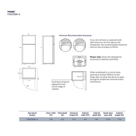 ตู้เย็น 2 ประตู ELECTROLUX ETB3700K-A 12 คิว สีเงิน_4