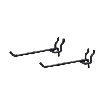 ขอแขวนเดี่ยวแบบตรง STACKO 3x10.5x3 ซม. สีเทา แพ็ก 2 ชิ้น