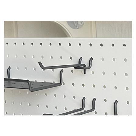 ขอแขวนเดี่ยวแบบตรง STACKO 3x10.5x3 ซม. สีเทา แพ็ก 2 ชิ้น_2