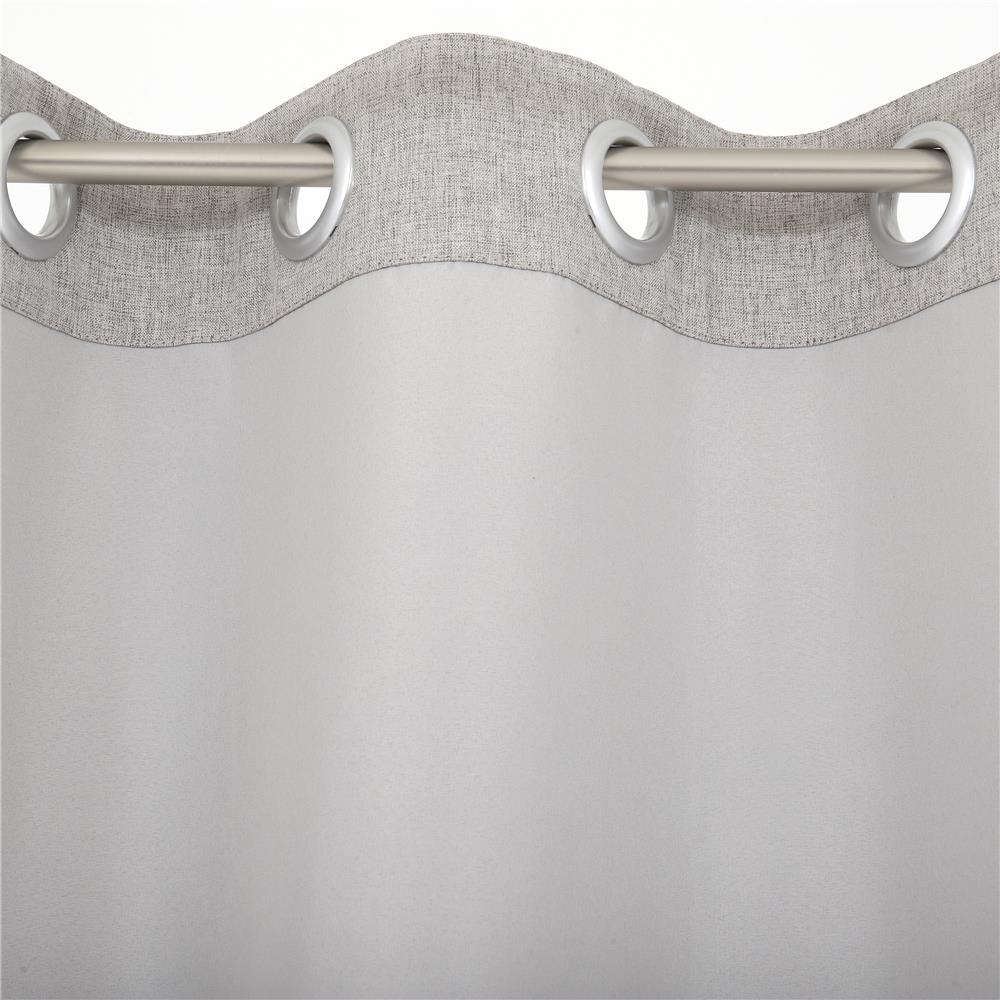 ผ้าม่าน EYELET HOME LIVING STYLE PALE UV 135X160 ซม. สีเทา