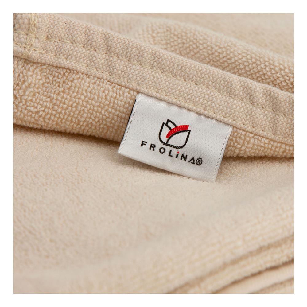 ผ้าขนหนู FROLINA GRACE 27x54 นิ้ว สี CREAM