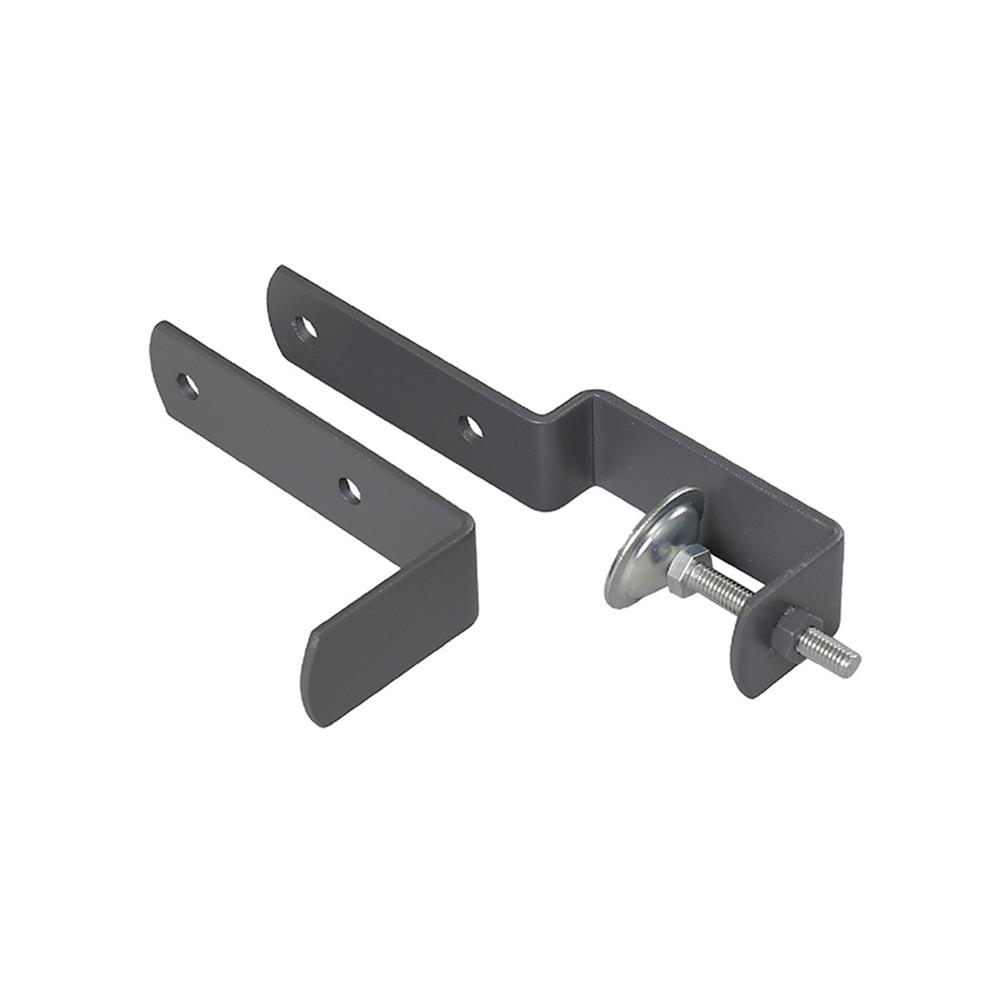 ชุดขายึดโต๊ะสำหรับแผงเหล็ก STACKO สีเทา แพ็ก 2 ชิ้น