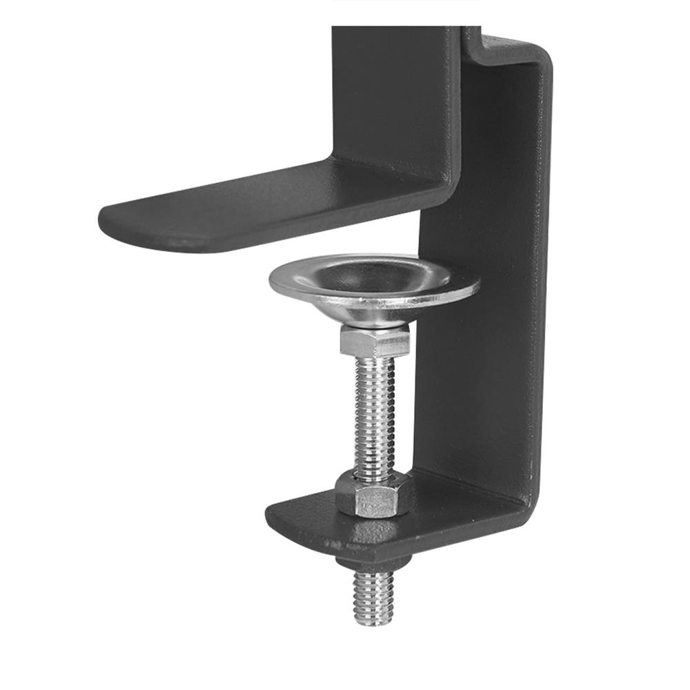 ชุดขายึดโต๊ะสำหรับแผงเหล็ก STACKO สีเทา แพ็ก 2 ชิ้น