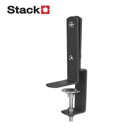 ชุดขายึดโต๊ะสำหรับแผงเหล็ก STACKO สีเทา แพ็ก 2 ชิ้น