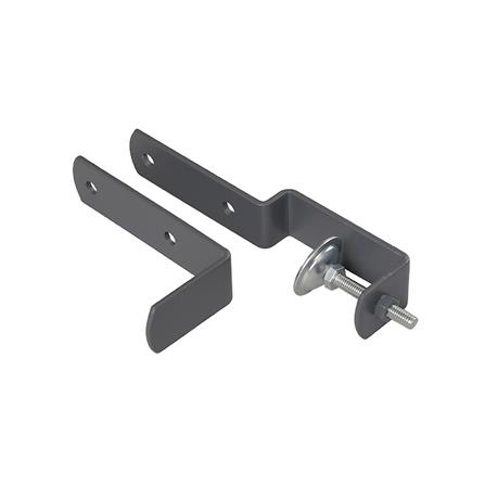 ชุดขายึดโต๊ะสำหรับแผงเหล็ก STACKO สีเทา แพ็ก 2 ชิ้น_1