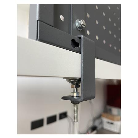 ชุดขายึดโต๊ะสำหรับแผงเหล็ก STACKO สีเทา แพ็ก 2 ชิ้น_3