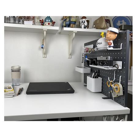 ชุดขายึดโต๊ะสำหรับแผงเหล็ก STACKO สีเทา แพ็ก 2 ชิ้น_7