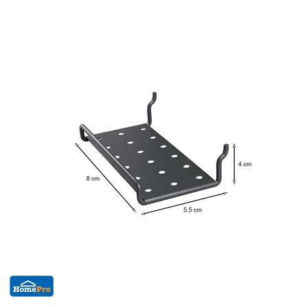 ถาดวางของเหล็กรูกลม STACKO 8x5.5x4 ซม. สีเทา_5