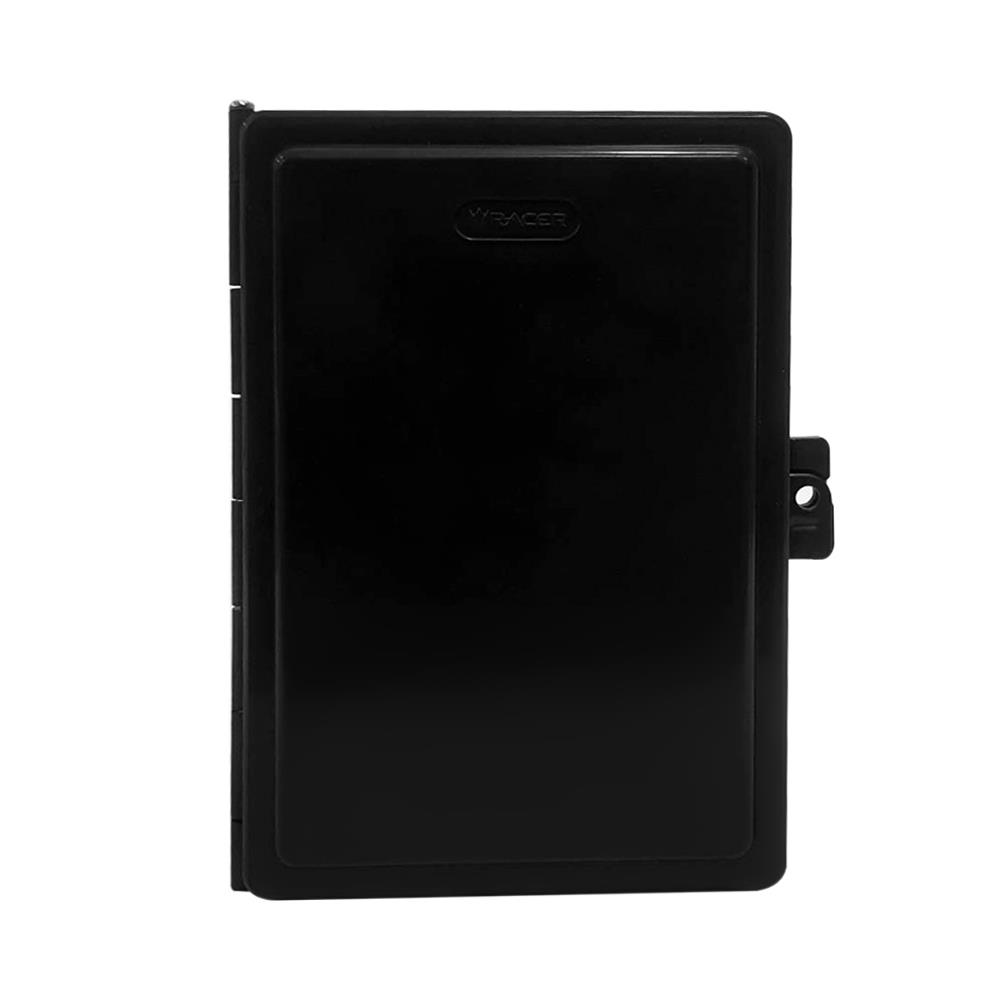 ตู้กันน้ำฝาทึบ RACER EE001-BK 6x8 นิ้ว สีดำ