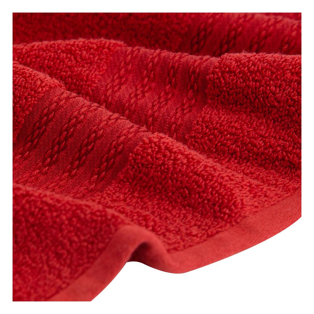 ผ้าขนหนู FROLINA ECO SOFT 15x31 นิ้ว สีแดง