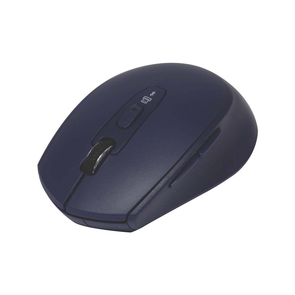 เม้าส์ไร้สาย 2 ฟังก์ชัน ANITECH W226 สีน้ำเงิน