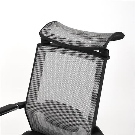 เก้าอี้สำนักงาน FURDINI EXTEND สีเทา/สีดำ_1