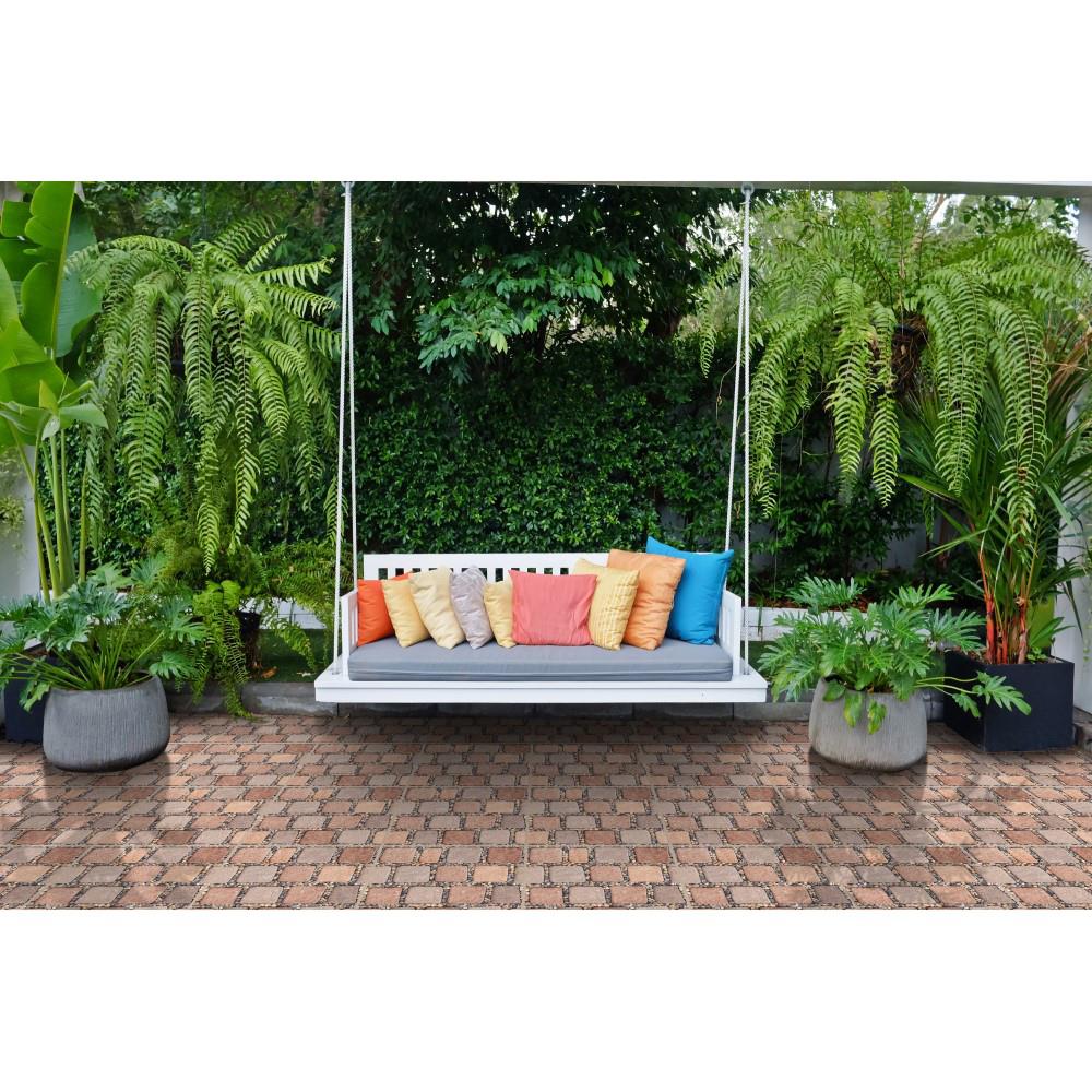 กระเบื้องพื้น 16x16 นิ้ว ภูผา โมลินี่ สโตน น้ำตาล PM 0.96M2