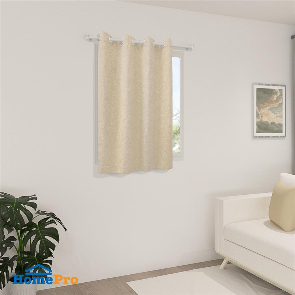 ผ้าม่าน EYELET HOME LIVING STYLE PALE UV 135X160 ซม. สีครีม
