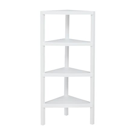 ชั้นวางของเข้ามุม 4 ชั้น STACKO BRICK 46.5x33x100 ซม. สีขาว_1