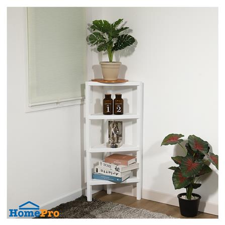 ชั้นวางของเข้ามุม 4 ชั้น STACKO BRICK 46.5x33x100 ซม. สีขาว_4