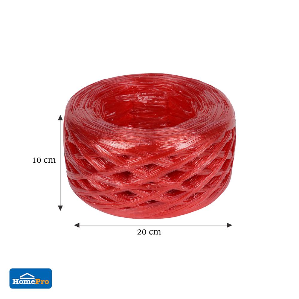 เชือกฟาง DEXZON 7 ซม.X100 ม. สีแดง