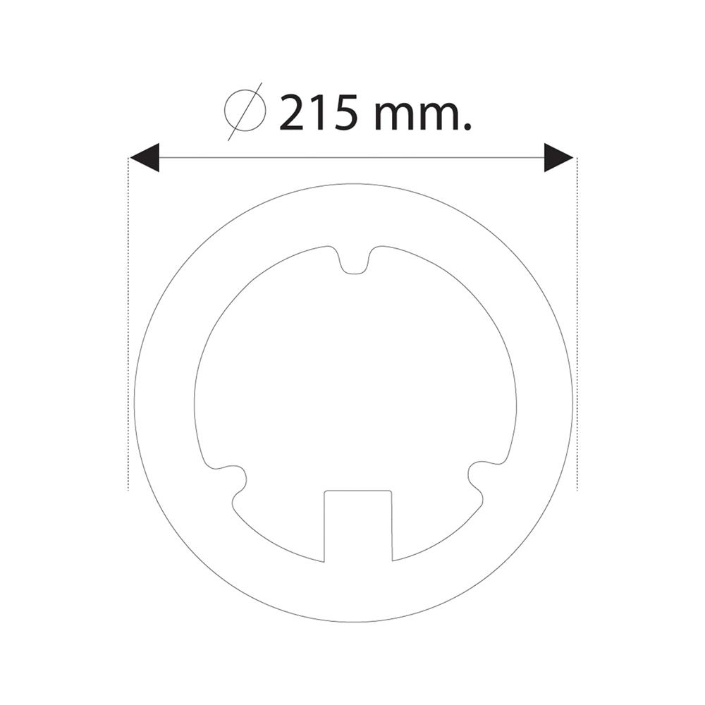 หลอด LED SHINING EXTRA BRIGHT MAGNET 24 วัตต์ DAYLIGHT