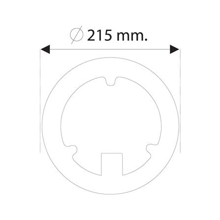 หลอด LED SHINING EXTRA BRIGHT MAGNET 24 วัตต์ DAYLIGHT_4