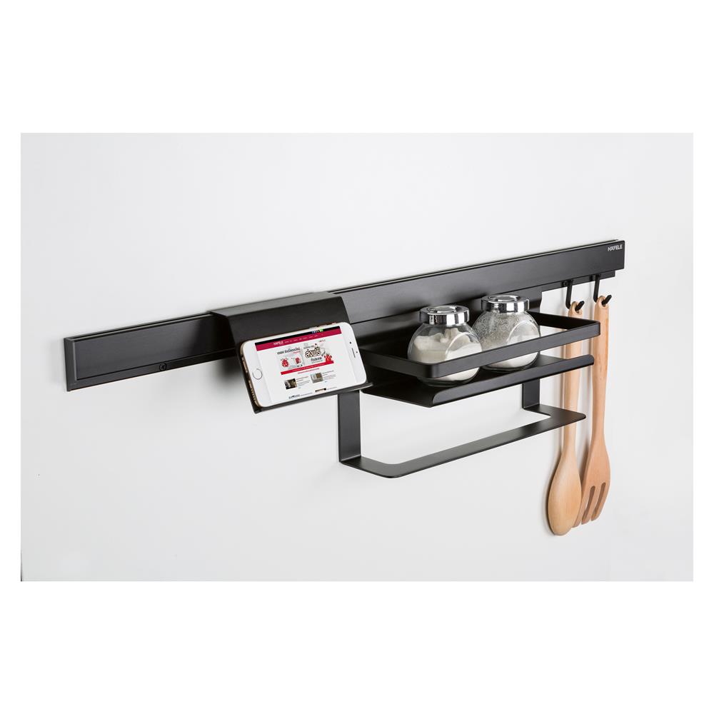 รางแขวนอุปกรณ์ครัว HAFELE 495.34.810 สีดำ