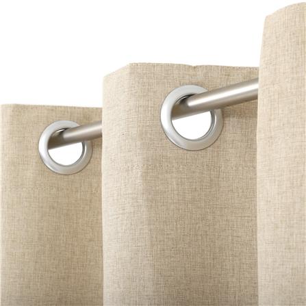 ผ้าม่าน EYELET HOME LIVING STYLE PALE UV 135X220 ซม. สีครีม_2
