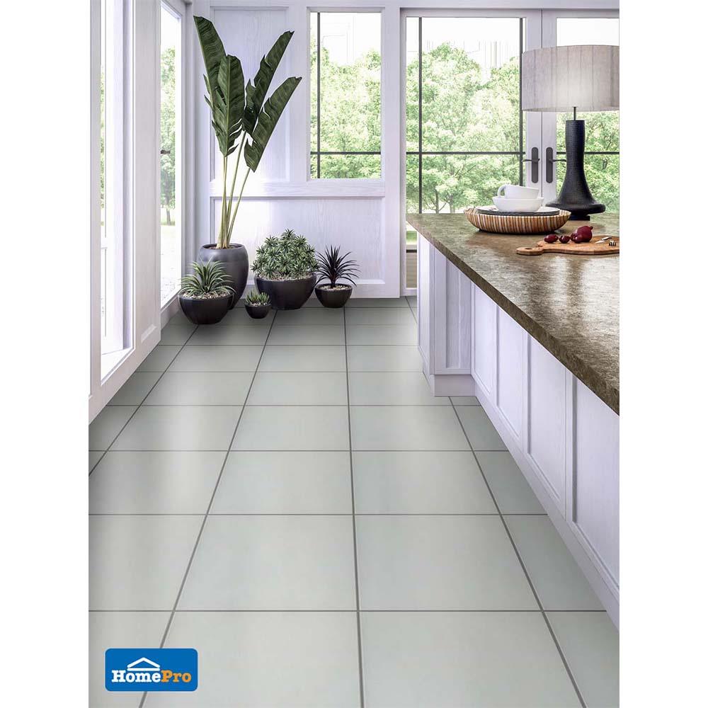 กระเบื้องพื้น 18x18 นิ้ว TARA อลาสซิโอ ขาว EXC