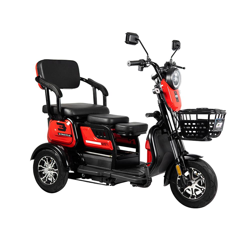 สกู๊ตเตอร์ไฟฟ้า 3 ล้อ EM 7 สีแดง