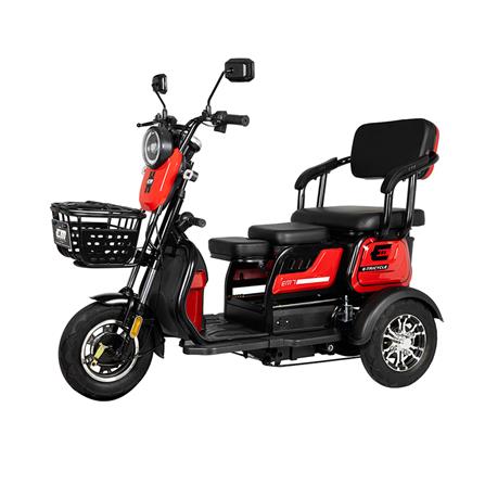 สกู๊ตเตอร์ไฟฟ้า 3 ล้อ EM 7 สีแดง_4