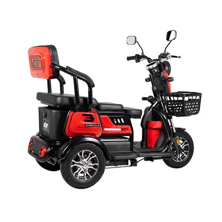 สกู๊ตเตอร์ไฟฟ้า 3 ล้อ EM 7 สีแดง_5