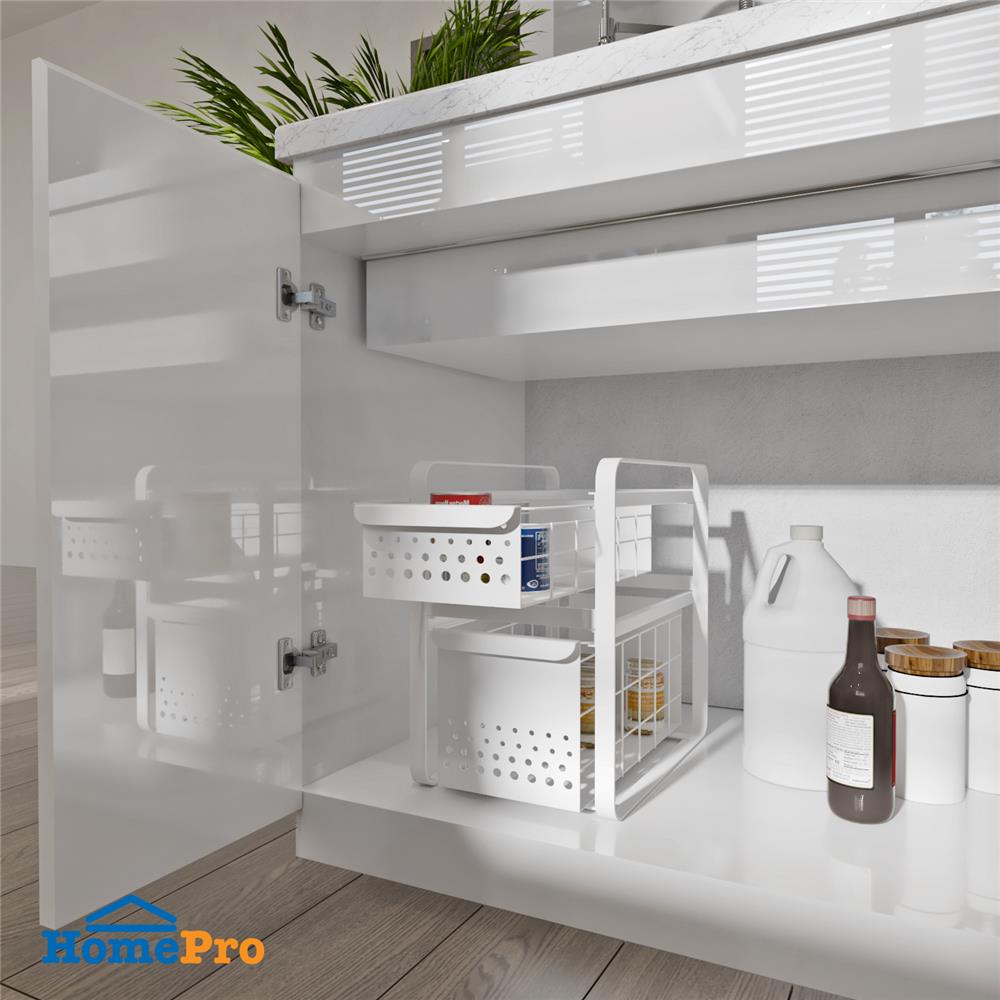 ชั้นวางของใต้ซิงค์ 2 ชั้น KECH COCO ไซซ์ L