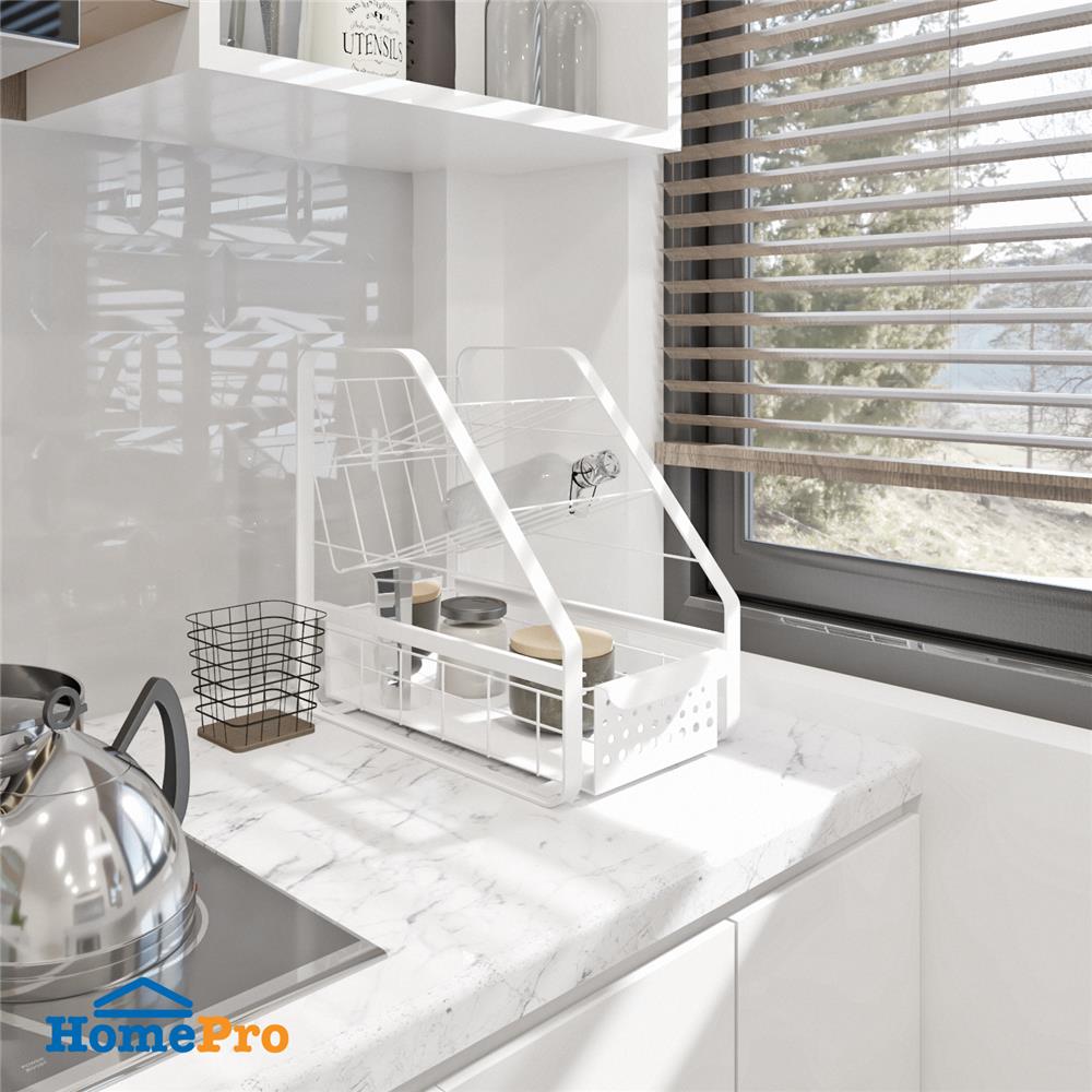 ชั้นวางขวดใต้ซิงค์ 3 ชั้น KECH COCO