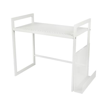 ชั้นวางคร่อมไมโครเวฟ พร้อมที่วางเขียง KECH COCO สีขาว_0