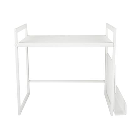 ชั้นวางคร่อมไมโครเวฟ พร้อมที่วางเขียง KECH COCO สีขาว_1