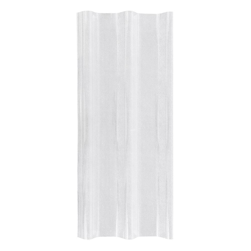 แผ่นโปร่งแสง ลอนคู่ ผิวส้ม SUNSHIELD 1.5 มม. 0.51X1.2 ม. สีใส