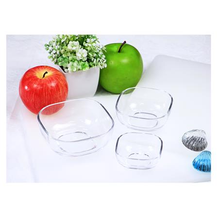 ชามแก้วเหลี่ยม 4.25 นิ้ว BORMIOLI BUFFE_1