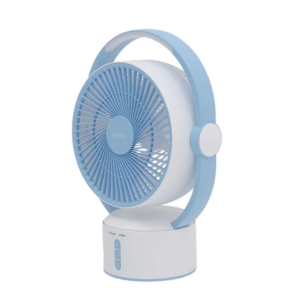 พัดลมพกพา 9 นิ้ว AIKO KN-L2819-WBL สีขาว/ฟ้า